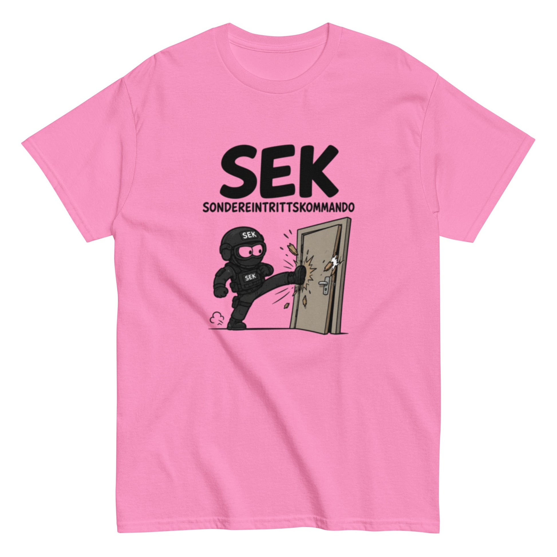 SEK – Sondereintrittskommando - Lustiges Unisex T-Shirt - SprücheKüche - Druckfrisch & frech