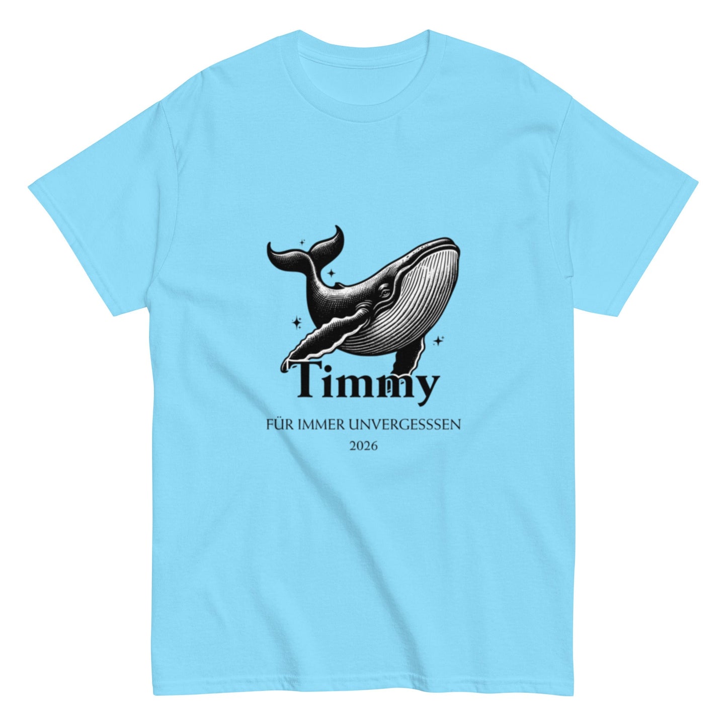 T-Shirt Design „Timmy – Für immer unvergessen 2026“, RIP Shirt, Erinnerungs T-Shirt, Herren, Frauen, Unisex T-Shirt - SprücheKüche - Druckfrisch & frech