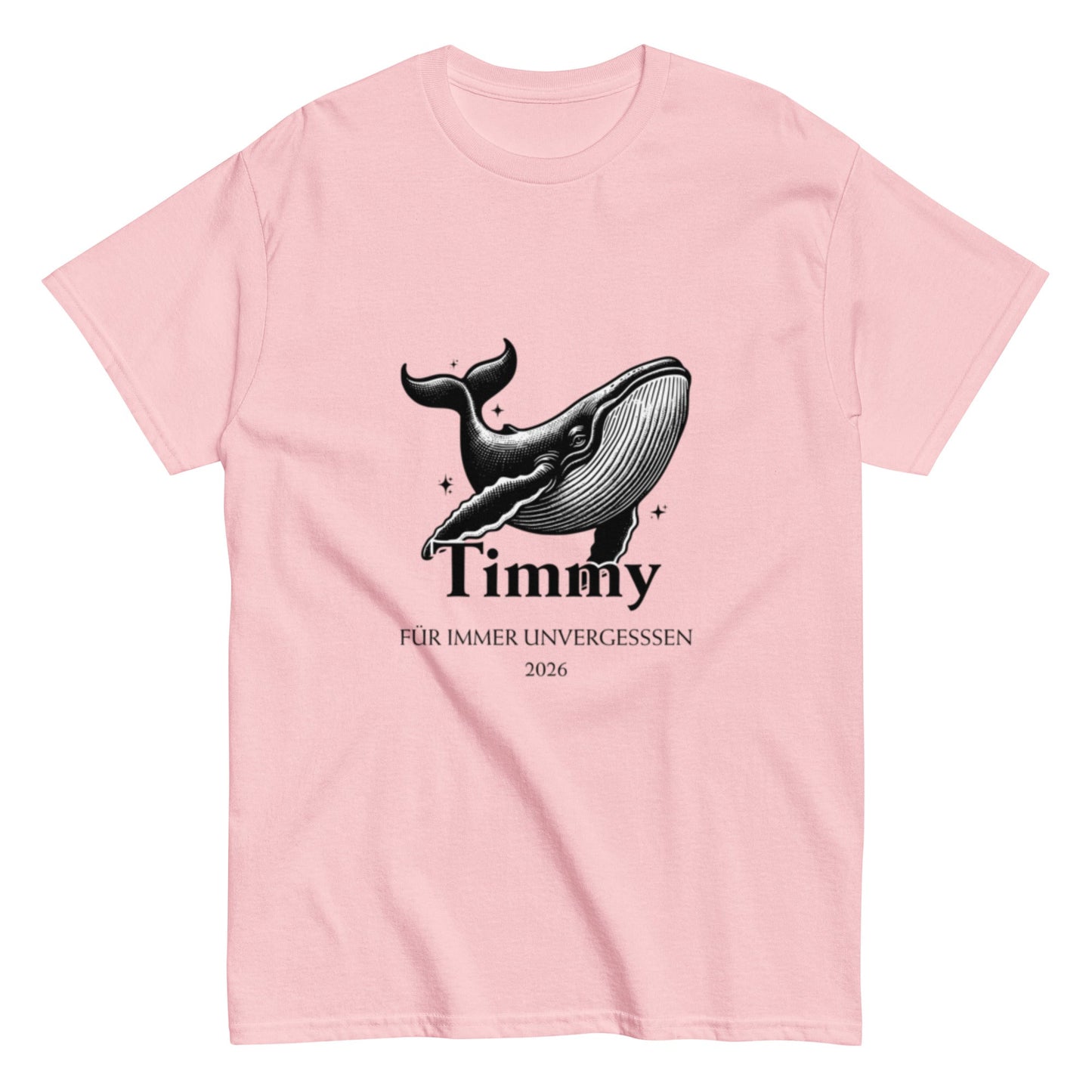 T-Shirt Design „Timmy – Für immer unvergessen 2026“, RIP Shirt, Erinnerungs T-Shirt, Herren, Frauen, Unisex T-Shirt - SprücheKüche - Druckfrisch & frech