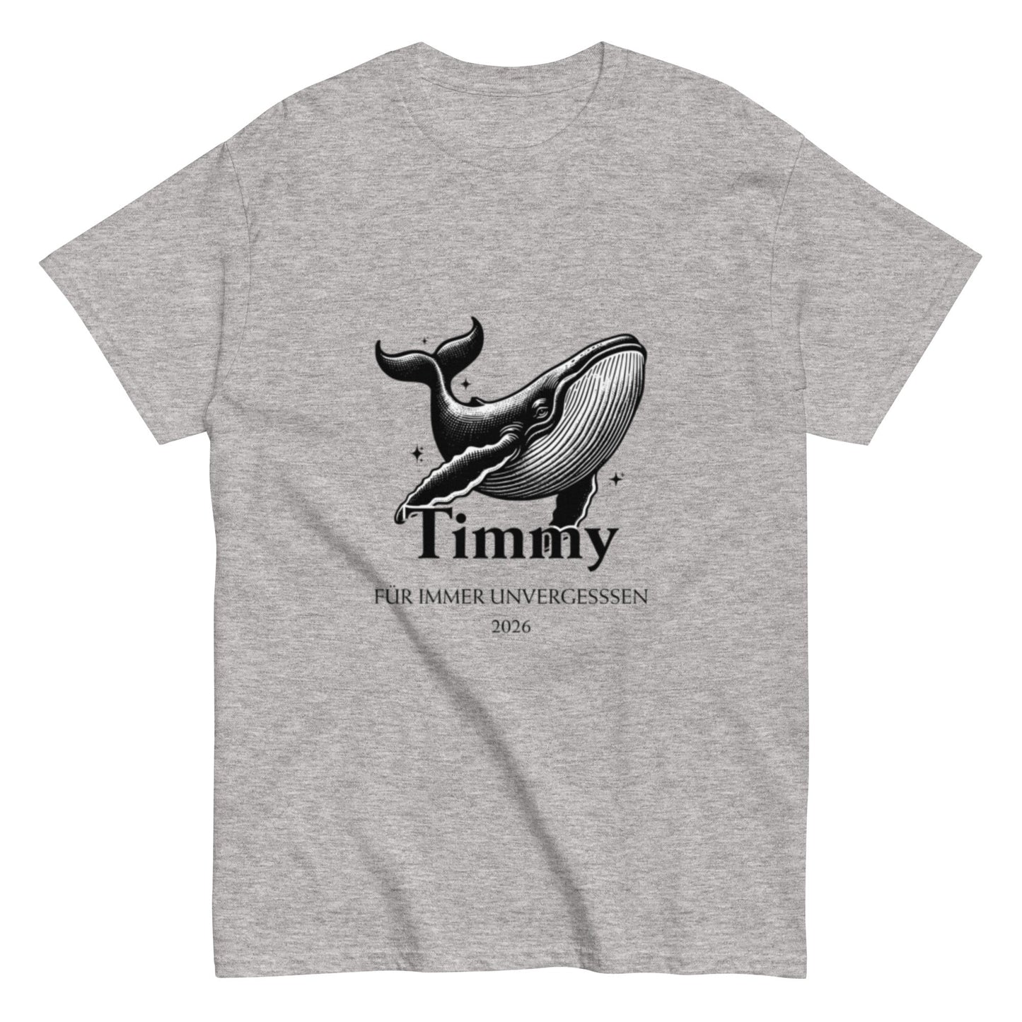 T-Shirt Design „Timmy – Für immer unvergessen 2026“, RIP Shirt, Erinnerungs T-Shirt, Herren, Frauen, Unisex T-Shirt - SprücheKüche - Druckfrisch & frech