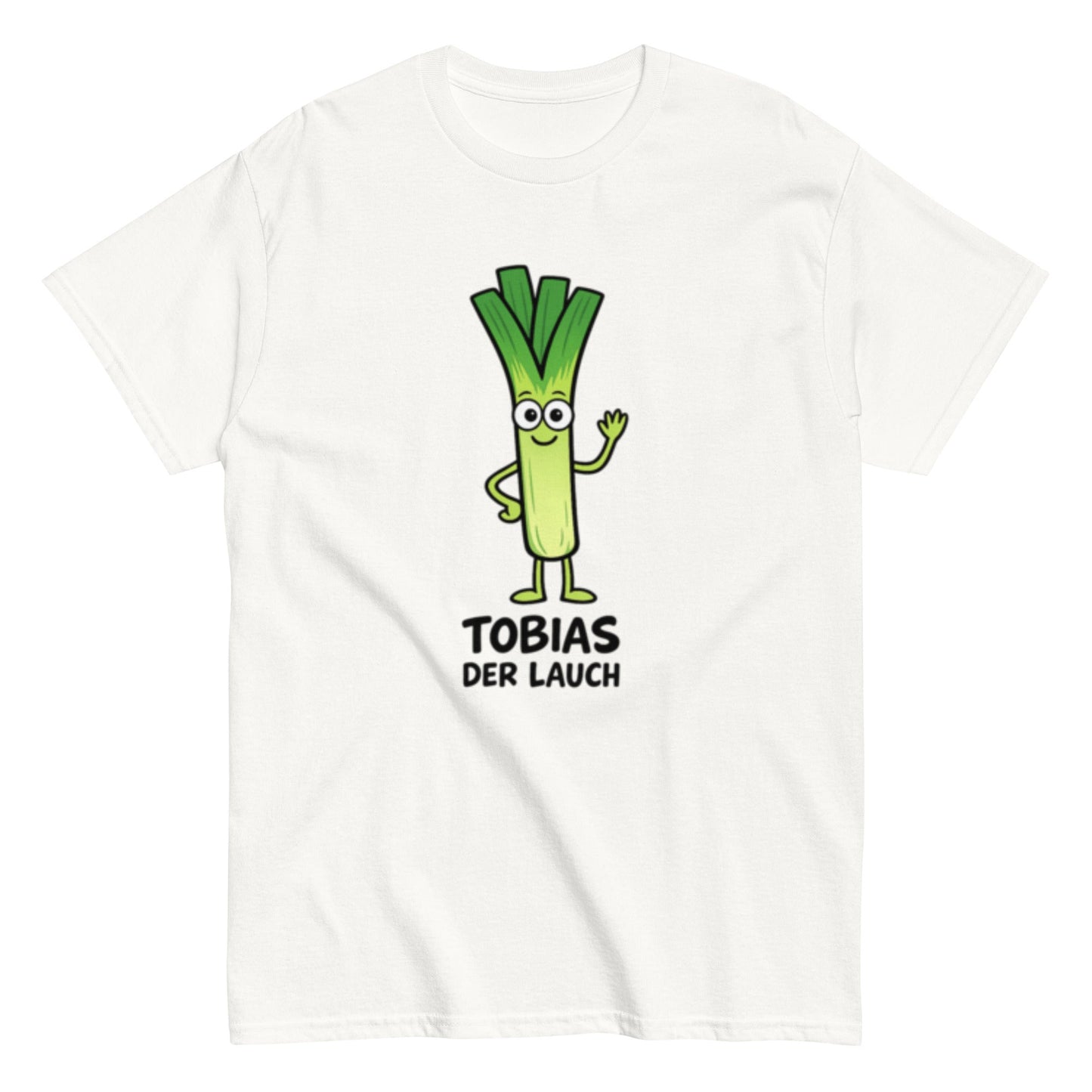 Tobias der Lauch - Lustiges Unisex T-Shirt - SprücheKüche - Druckfrisch & frech
