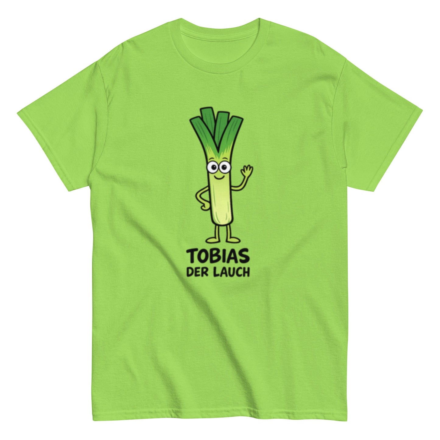 Tobias der Lauch - Lustiges Unisex T-Shirt - SprücheKüche - Druckfrisch & frech