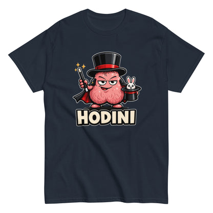 Lustiges Houdini T-Shirt mit Cartoon Zauberer und Magie Motiv