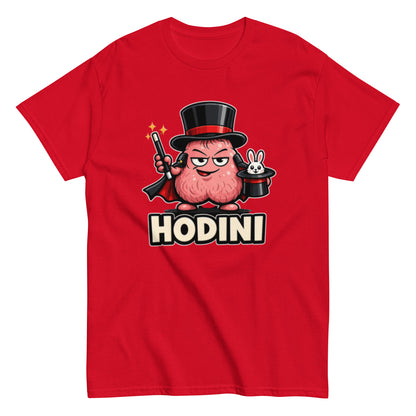 Lustiges Houdini T-Shirt mit Cartoon Zauberer und Magie Motiv
