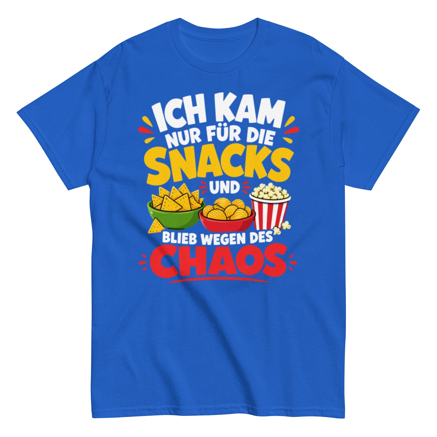 ich-kam-nur-fuer-die-snacks-party-t-shirt