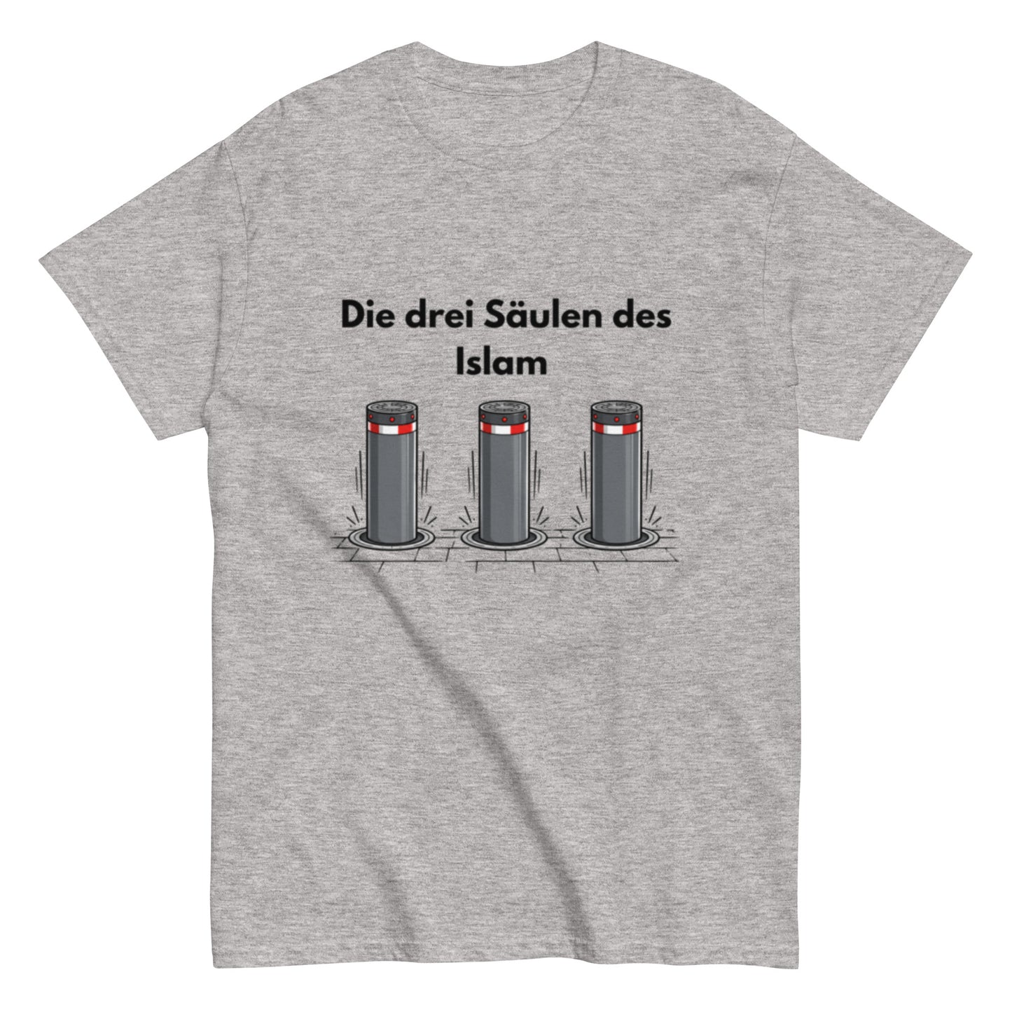 Die drei Säulen des Islam | Ironisches T-Shirt