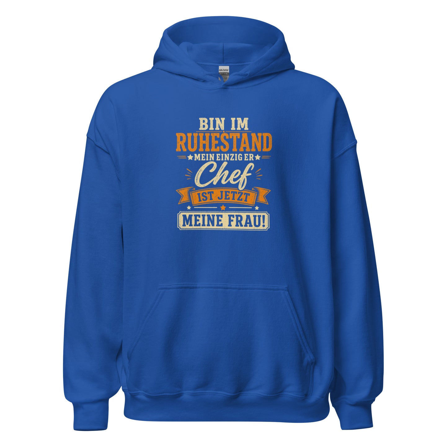 Bin jetzt im Ruhestand meine Frau ist jetzt der Chef – lustiger Herren Hoodie