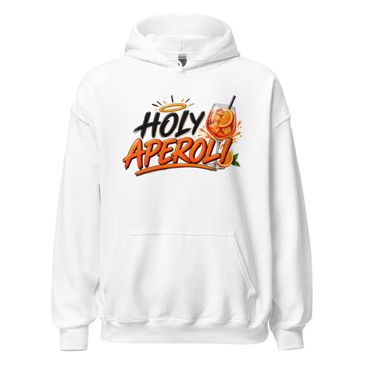 Holy Aperoli Hoodie mit lustigem Aperol Spritz Cocktail Motiv