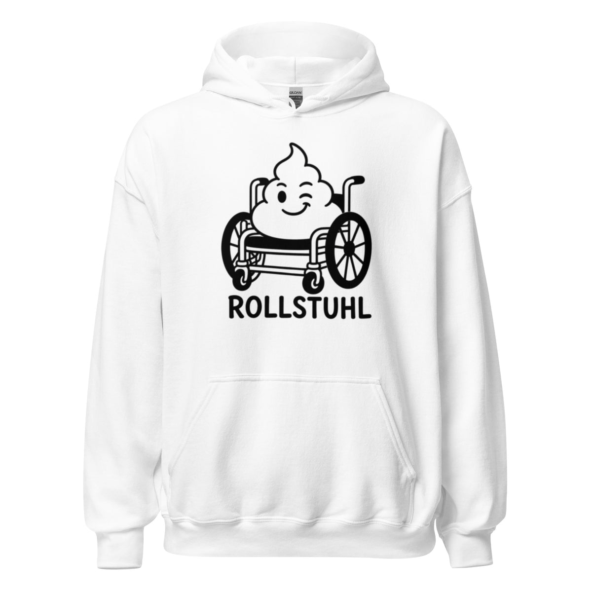 Lustiger Pflegehumor-Hoodie mit frechem Spruch für Pflegekräfte und Krankenpfleger, schwarzer oder weißer Pullover mit Statement-Design.
