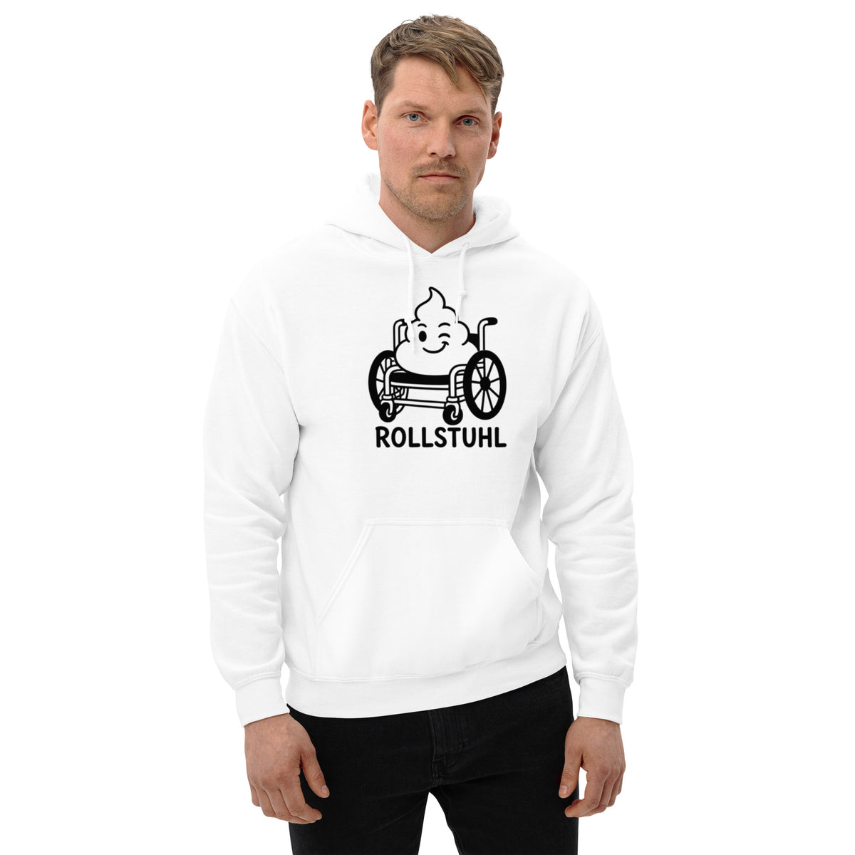 Lustiger Pflegehumor-Hoodie mit frechem Spruch für Pflegekräfte und Krankenpfleger, schwarzer oder weißer Pullover mit Statement-Design.