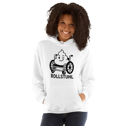 Lustiger Pflegehumor-Hoodie mit frechem Spruch für Pflegekräfte und Krankenpfleger, schwarzer oder weißer Pullover mit Statement-Design.