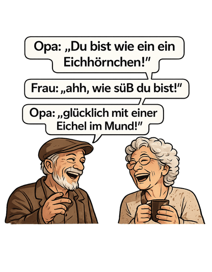 VERSAUTE OMA und OPA - Lustiges Herren T-Shirt - SprücheKüche - Druckfrisch & frech