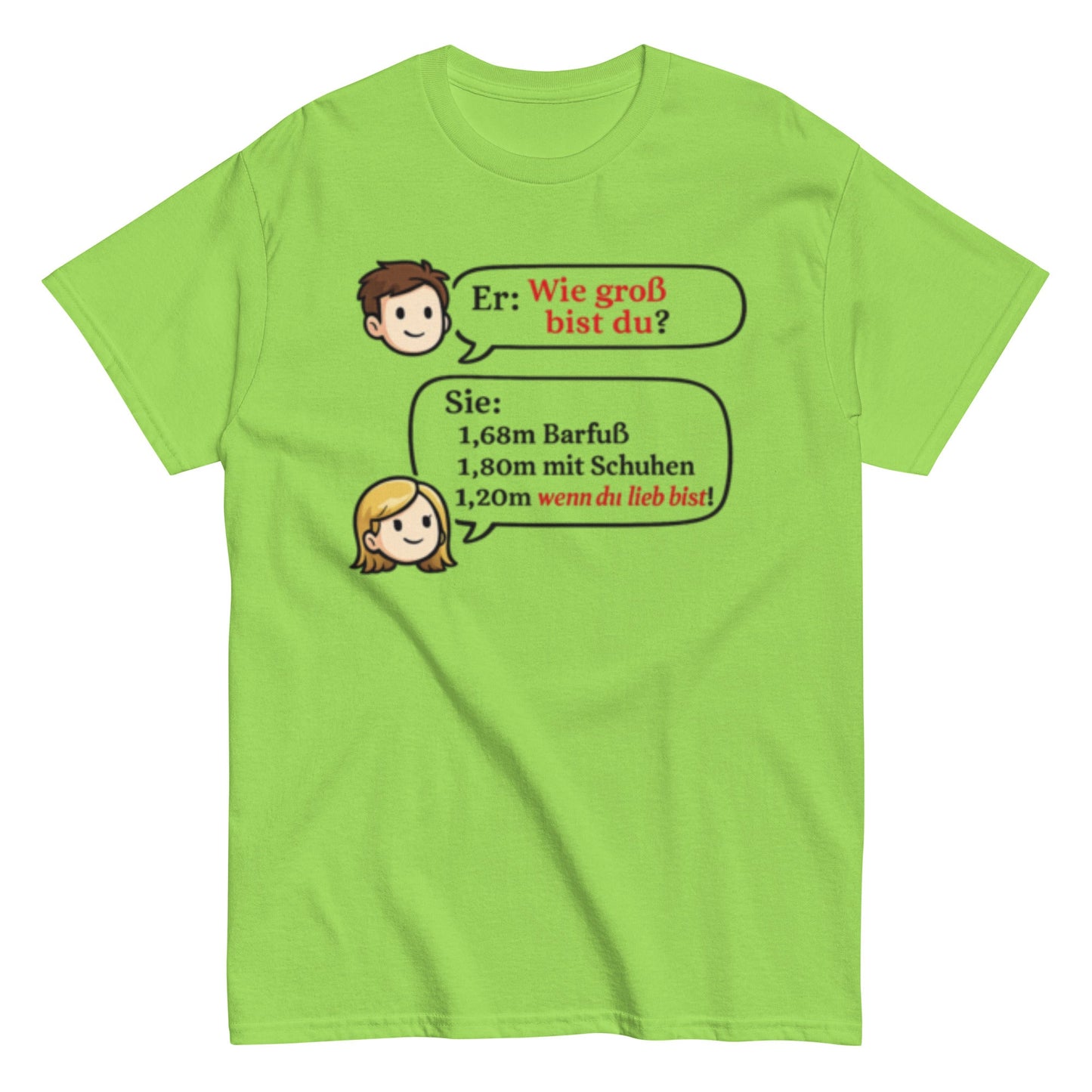 Versauter Smalltalk Mann und Frau - Lustiges Unisex T-Shirt - SprücheKüche - Druckfrisch & frech
