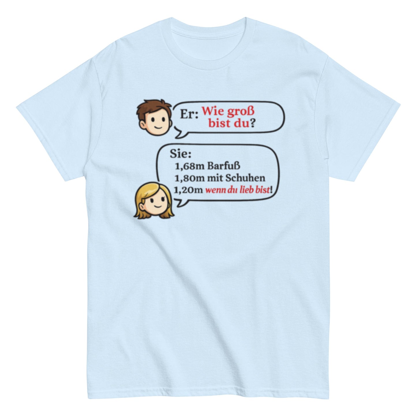 Versauter Smalltalk Mann und Frau - Lustiges Unisex T-Shirt - SprücheKüche - Druckfrisch & frech