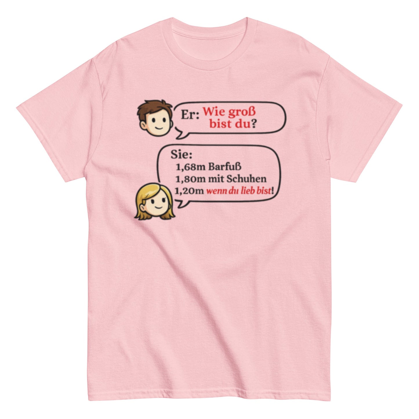 Versauter Smalltalk Mann und Frau - Lustiges Unisex T-Shirt - SprücheKüche - Druckfrisch & frech