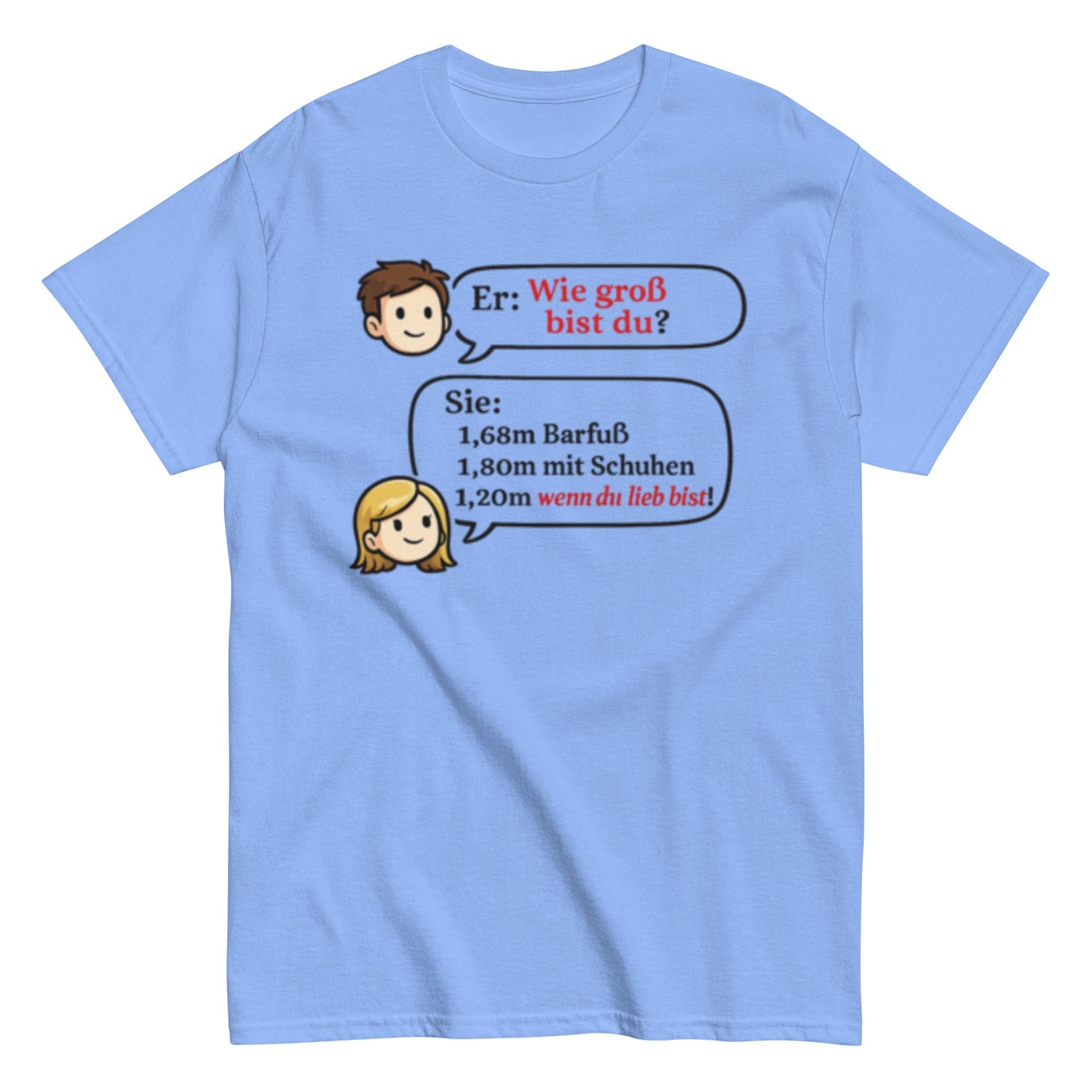 Versauter Smalltalk Mann und Frau - Lustiges Unisex T-Shirt - SprücheKüche - Druckfrisch & frech