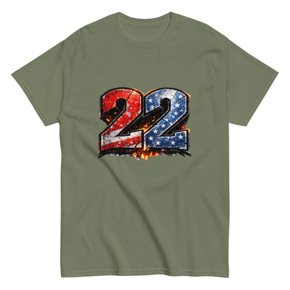 Verschwörungszahl 22 - Mysteriöses Unisex T-Shirt - SprücheKüche - Druckfrisch & frech