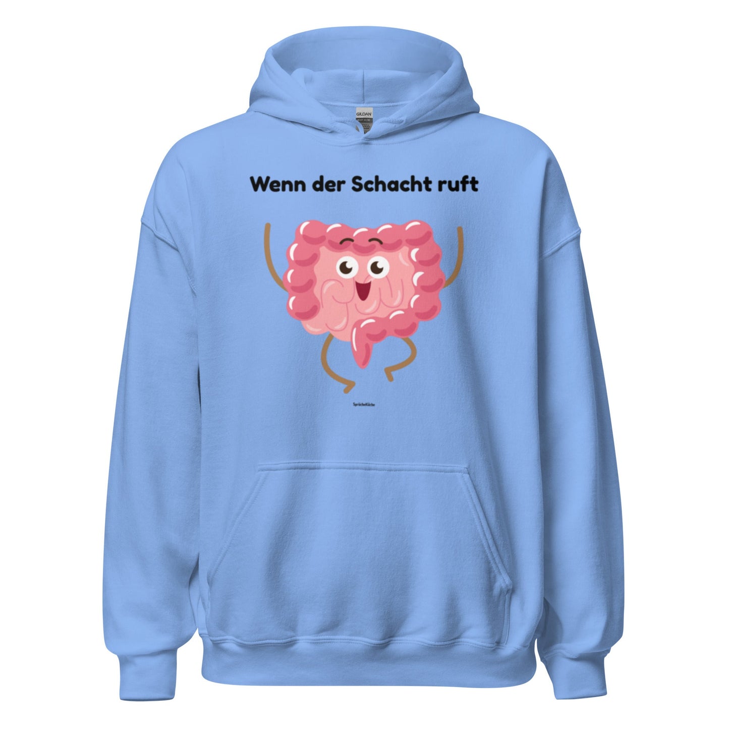 Wenn der Schacht ruft - Lustiger Ruhrpott Unisex-Hoodie - SprücheKüche - Druckfrisch & frech