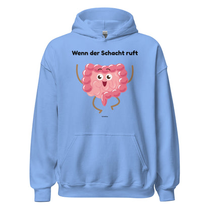 Wenn der Schacht ruft - Lustiger Ruhrpott Unisex-Hoodie - SprücheKüche - Druckfrisch & frech