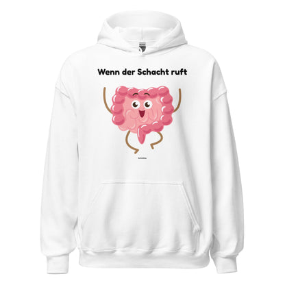 Wenn der Schacht ruft - Lustiger Ruhrpott Unisex-Hoodie - SprücheKüche - Druckfrisch & frech