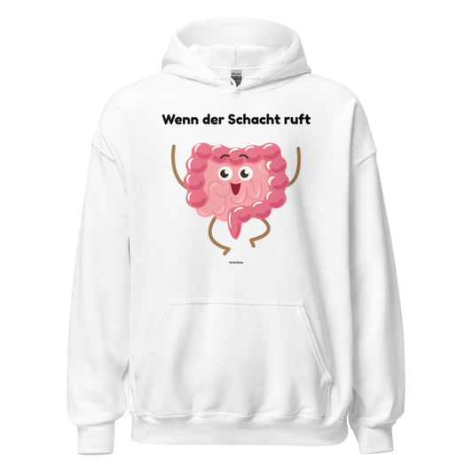 Wenn der Schacht ruft - Lustiger Ruhrpott Unisex-Hoodie - SprücheKüche - Druckfrisch & frech