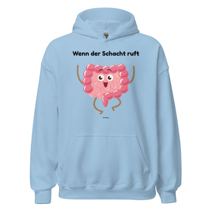 Wenn der Schacht ruft - Lustiger Ruhrpott Unisex-Hoodie - SprücheKüche - Druckfrisch & frech
