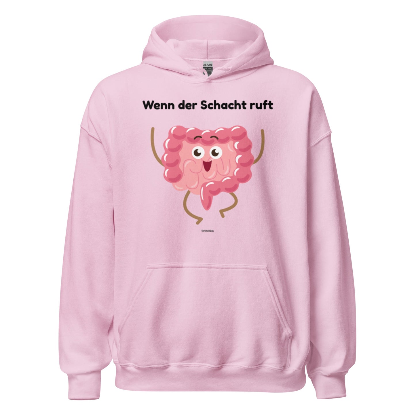 Wenn der Schacht ruft - Lustiger Ruhrpott Unisex-Hoodie - SprücheKüche - Druckfrisch & frech