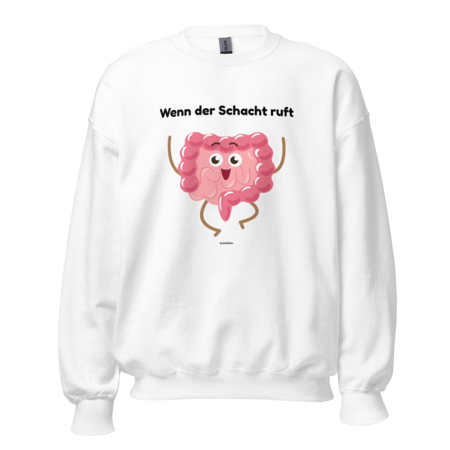 Wenn der Schacht ruft - Lustiger Ruhrpott Unisex-Sweatshirt - SprücheKüche - Druckfrisch & frech