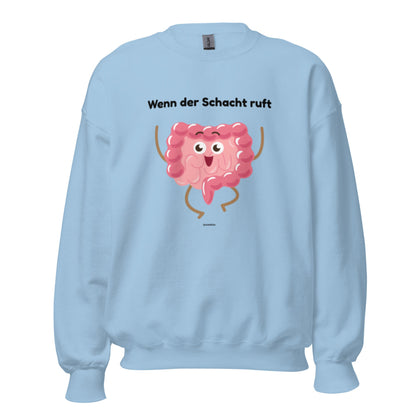 Wenn der Schacht ruft - Lustiger Ruhrpott Unisex-Sweatshirt - SprücheKüche - Druckfrisch & frech