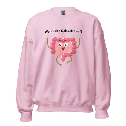 Wenn der Schacht ruft - Lustiger Ruhrpott Unisex-Sweatshirt - SprücheKüche - Druckfrisch & frech