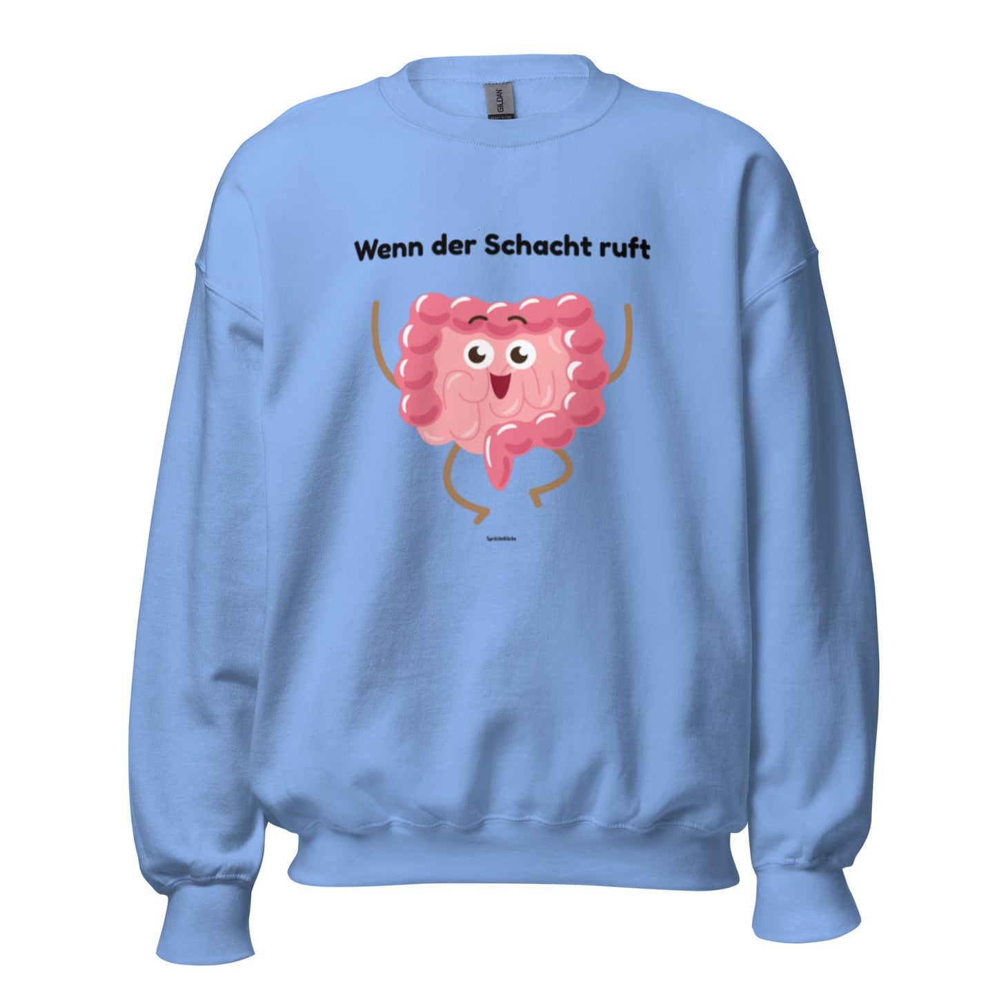 Wenn der Schacht ruft - Lustiger Ruhrpott Unisex-Sweatshirt - SprücheKüche - Druckfrisch & frech