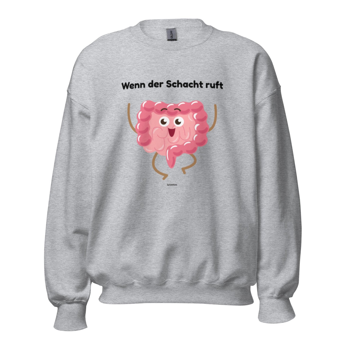 Wenn der Schacht ruft - Lustiger Ruhrpott Unisex-Sweatshirt - SprücheKüche - Druckfrisch & frech