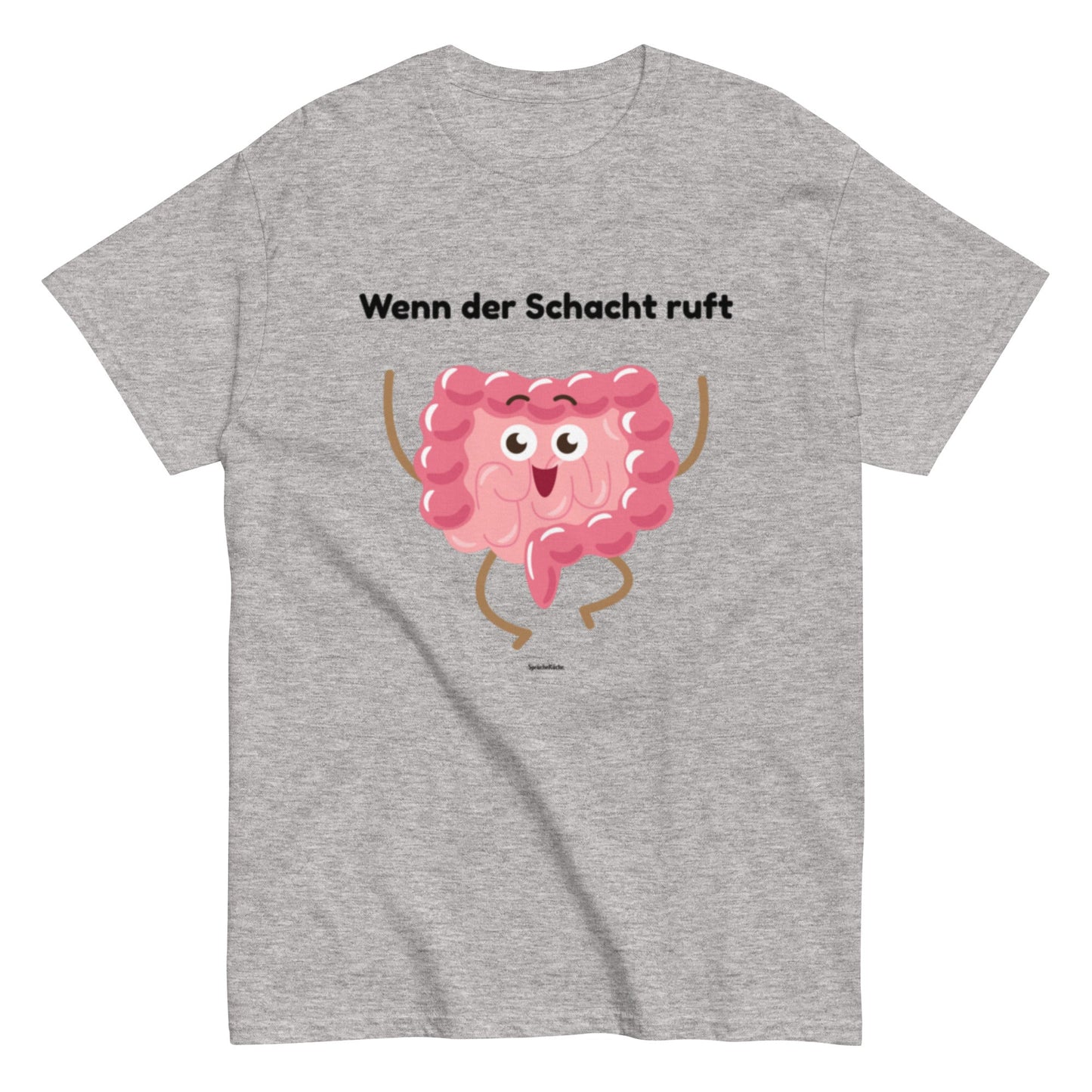 Wenn der Schacht ruft - Lustiges Ruhrgebiet Herren T-Shirt - SprücheKüche - Druckfrisch & frech