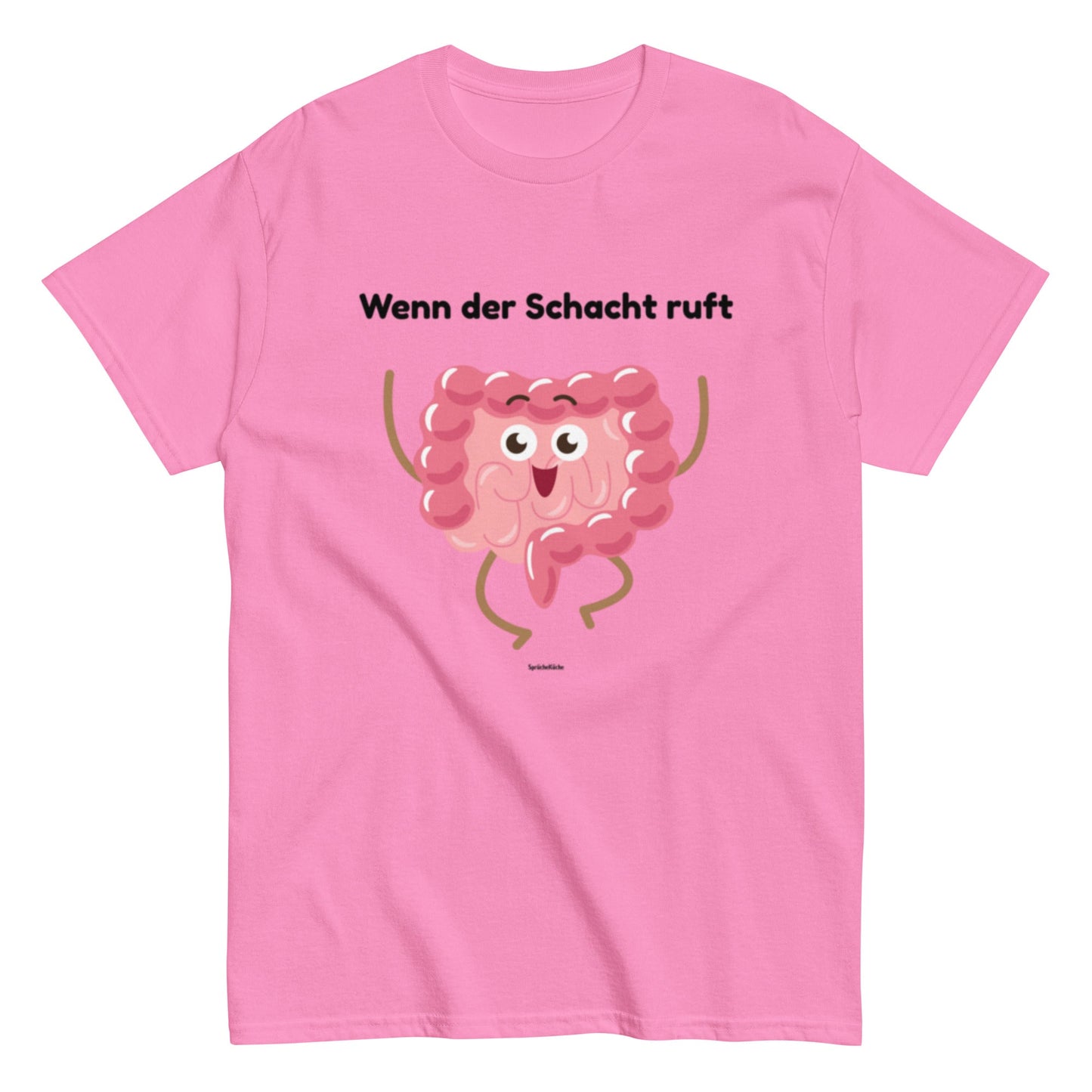 Wenn der Schacht ruft - Lustiges Ruhrgebiet Herren T-Shirt - SprücheKüche - Druckfrisch & frech