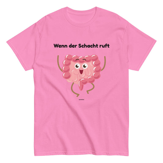 Wenn der Schacht ruft - Lustiges Ruhrgebiet Herren T-Shirt - SprücheKüche - Druckfrisch & frech