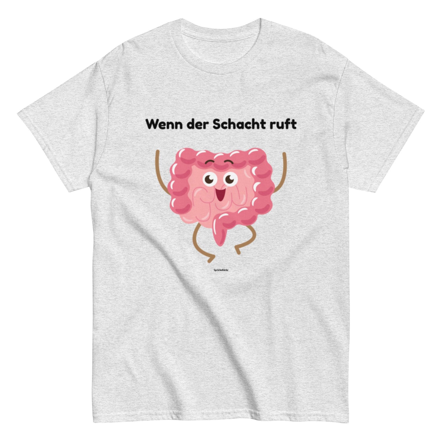 Wenn der Schacht ruft - Lustiges Ruhrgebiet Herren T-Shirt - SprücheKüche - Druckfrisch & frech