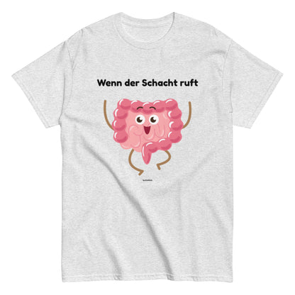 Wenn der Schacht ruft - Lustiges Ruhrgebiet Herren T-Shirt - SprücheKüche - Druckfrisch & frech