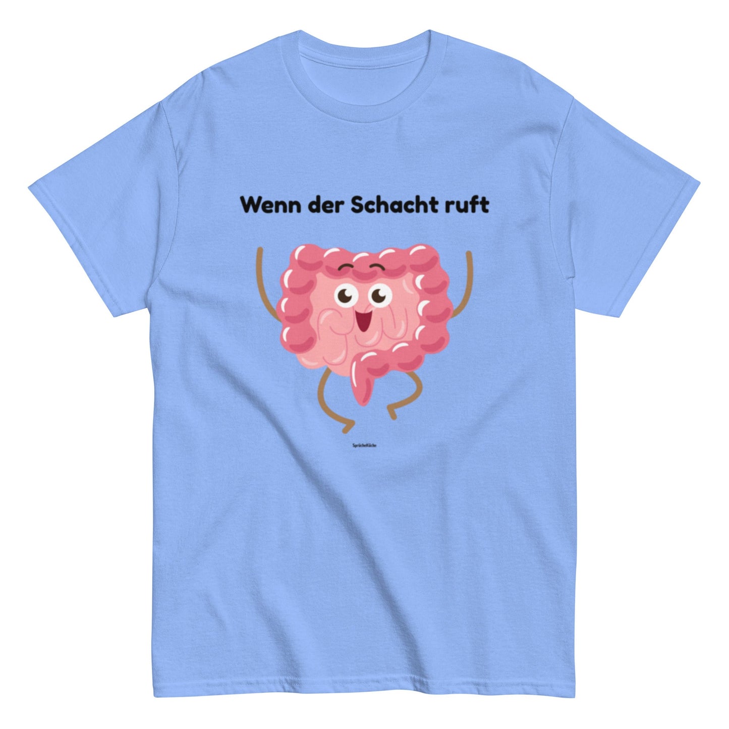 Wenn der Schacht ruft - Lustiges Ruhrgebiet Herren T-Shirt - SprücheKüche - Druckfrisch & frech