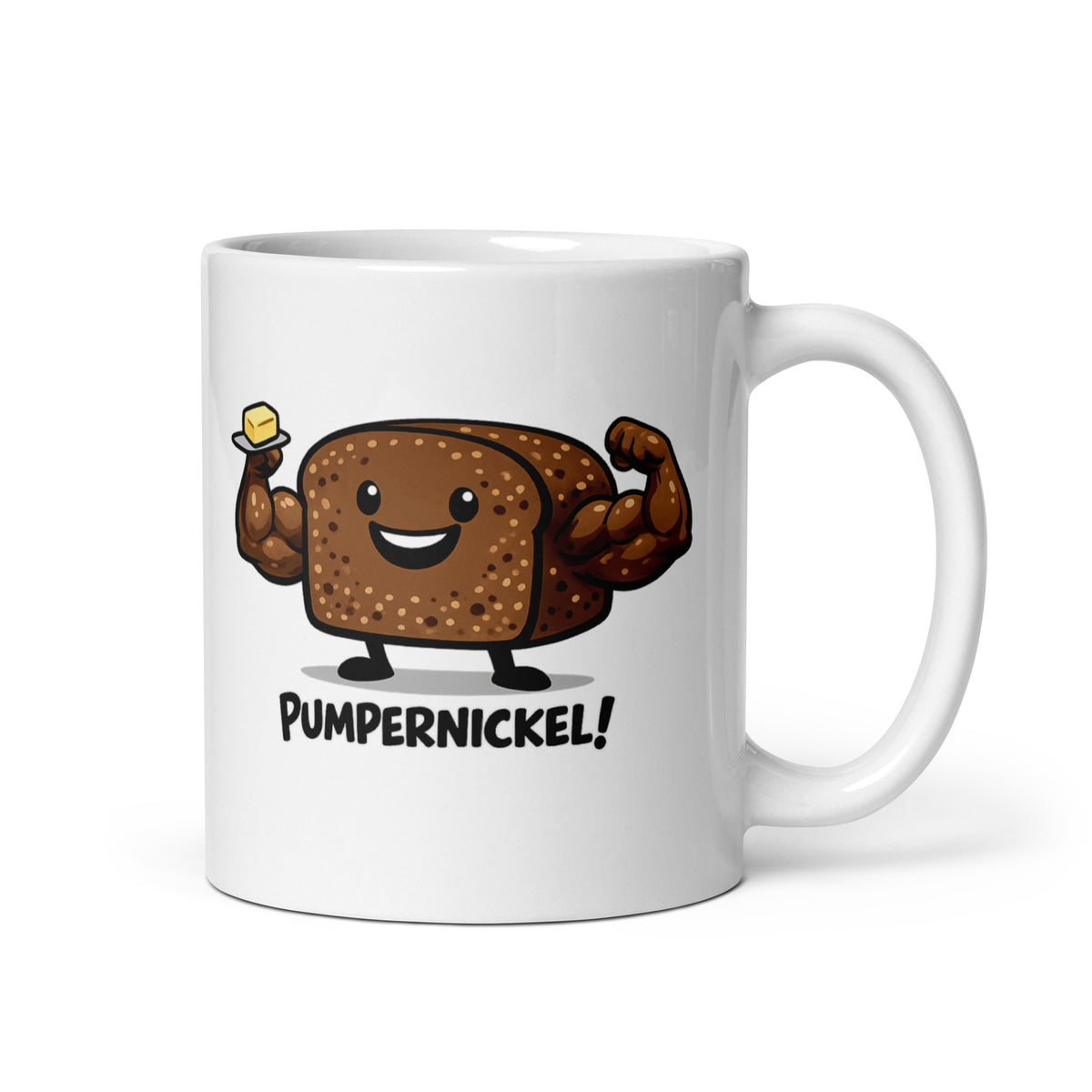 Lustige Fitness Tasse für die Muckibude mit humorvollem Sport Motiv