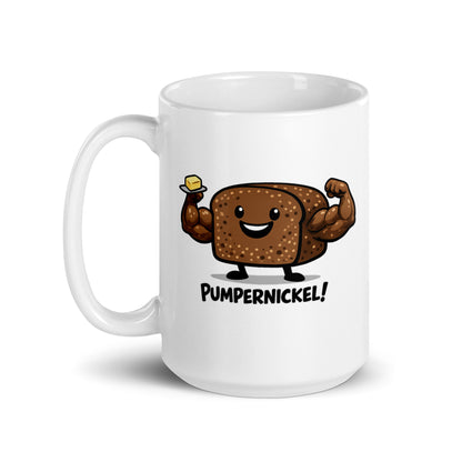 Lustige Fitness Tasse für die Muckibude mit humorvollem Sport Motiv