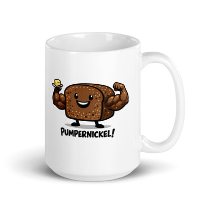 Lustige Fitness Tasse für die Muckibude mit humorvollem Sport Motiv