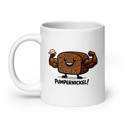 Lustige Fitness Tasse für die Muckibude mit humorvollem Sport Motiv