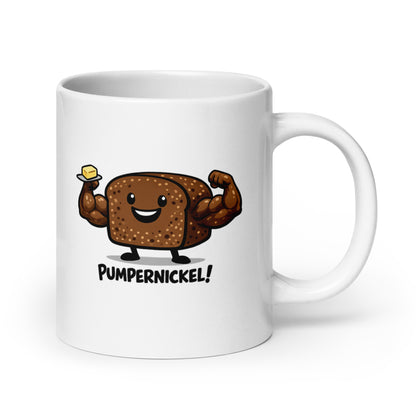 Lustige Fitness Tasse für die Muckibude mit humorvollem Sport Motiv