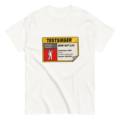 ZERTIFIZIERTER BIER-TESTER - Lustiges Herren T-Shirt - SprücheKüche - Druckfrisch & frech