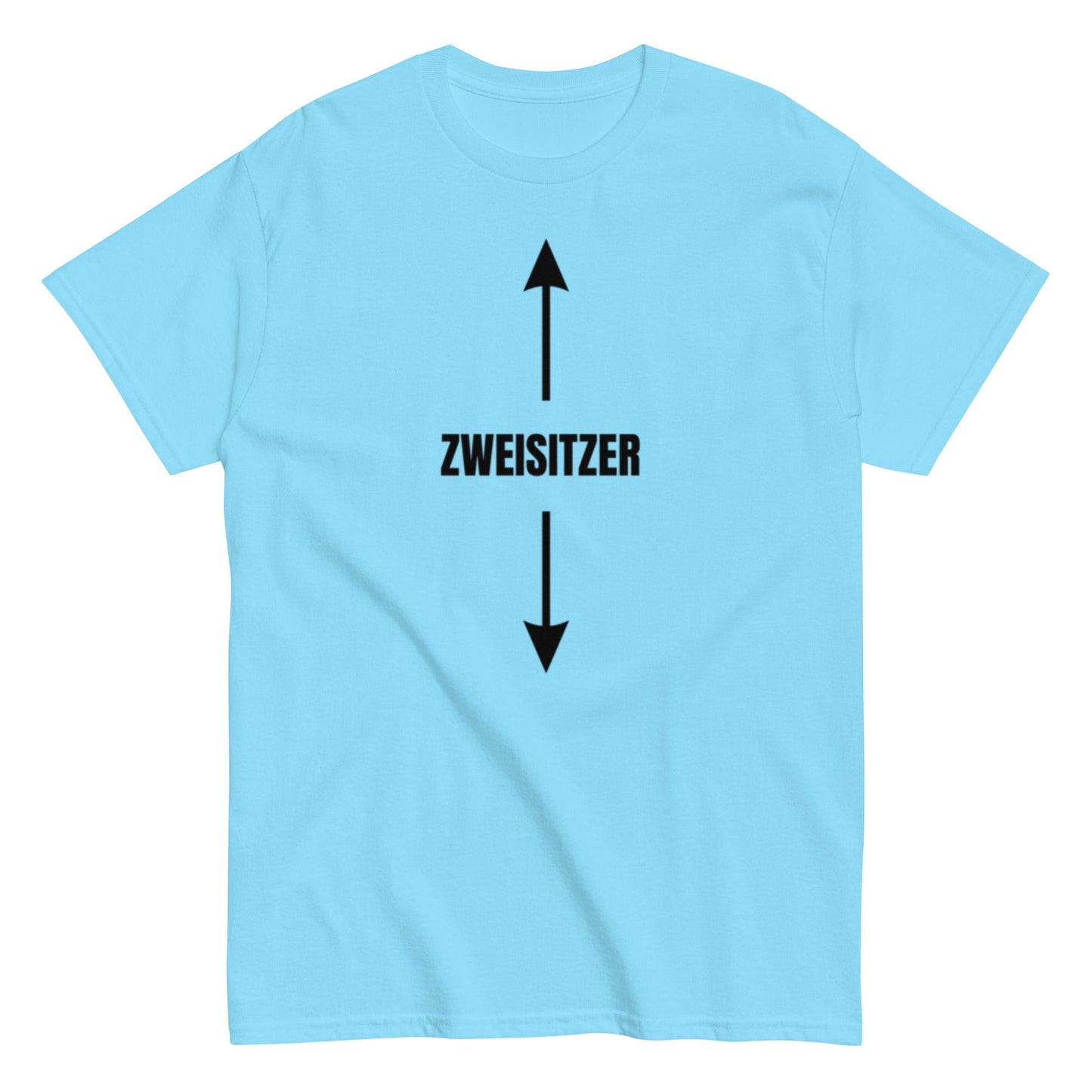 ZWEISITZER - Sarkasmus Pur, Lustiges T-Shirt, ideal für Junggesellinnenabschied, Herren, Frauen, Unisex T-Shirt - SprücheKüche - Druckfrisch & frech