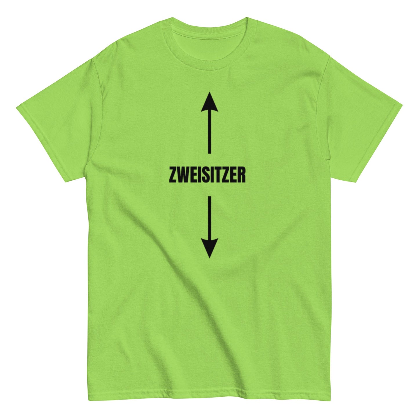 ZWEISITZER - Sarkasmus Pur, Lustiges T-Shirt, ideal für Junggesellinnenabschied, Herren, Frauen, Unisex T-Shirt - SprücheKüche - Druckfrisch & frech