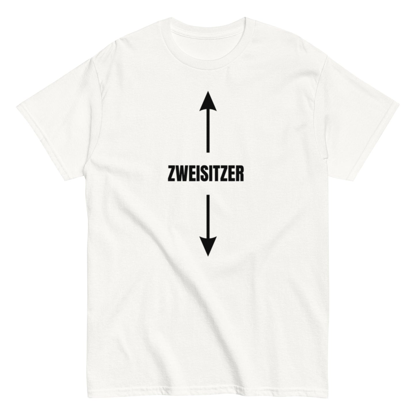 ZWEISITZER - Sarkasmus Pur, Lustiges T-Shirt, ideal für Junggesellinnenabschied, Herren, Frauen, Unisex T-Shirt - SprücheKüche - Druckfrisch & frech